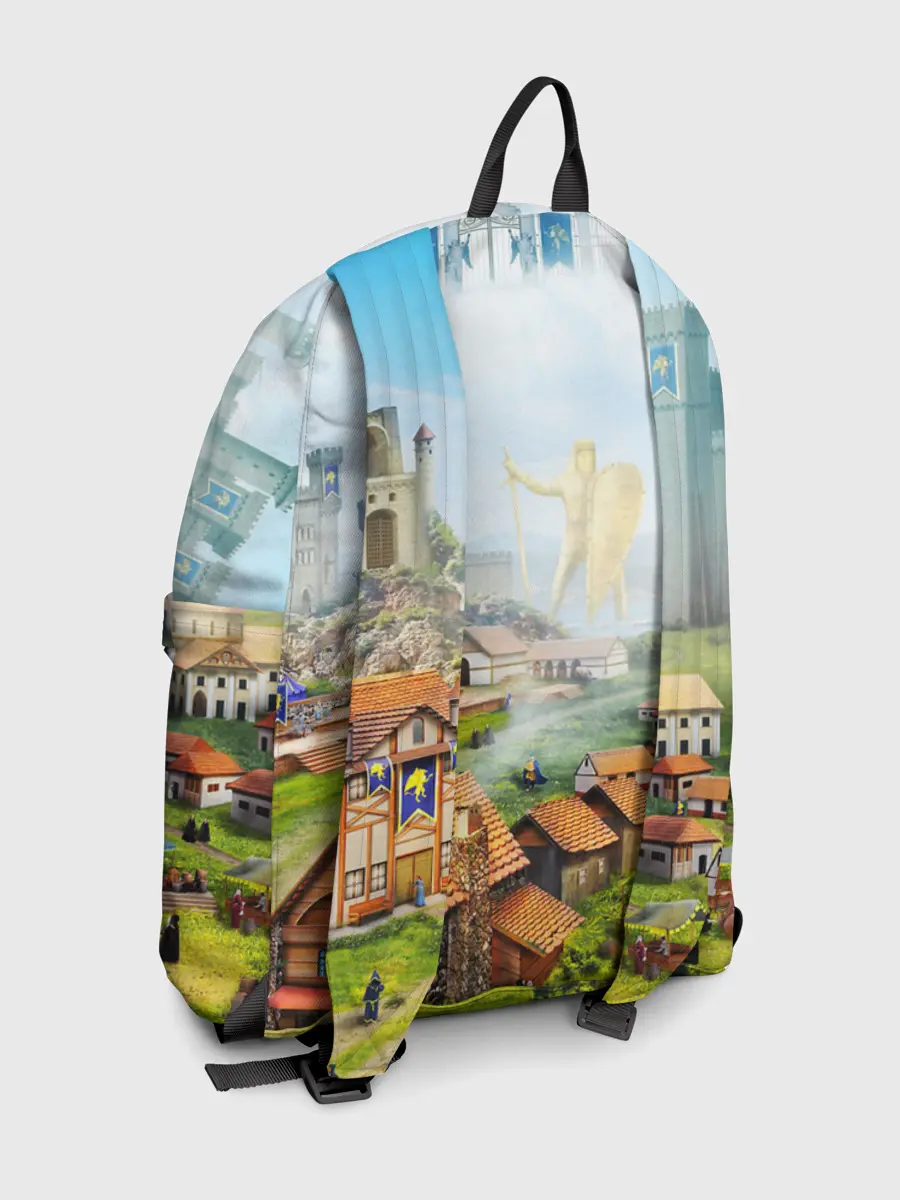 Рюкзак джинсовый / ГЕРОИ МЕЧА И МАГИИ