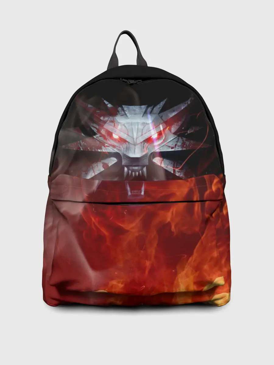 Рюкзак джинсовый / ВЕДЬМАК / THE WITCHER / ГЕРАЛЬТ