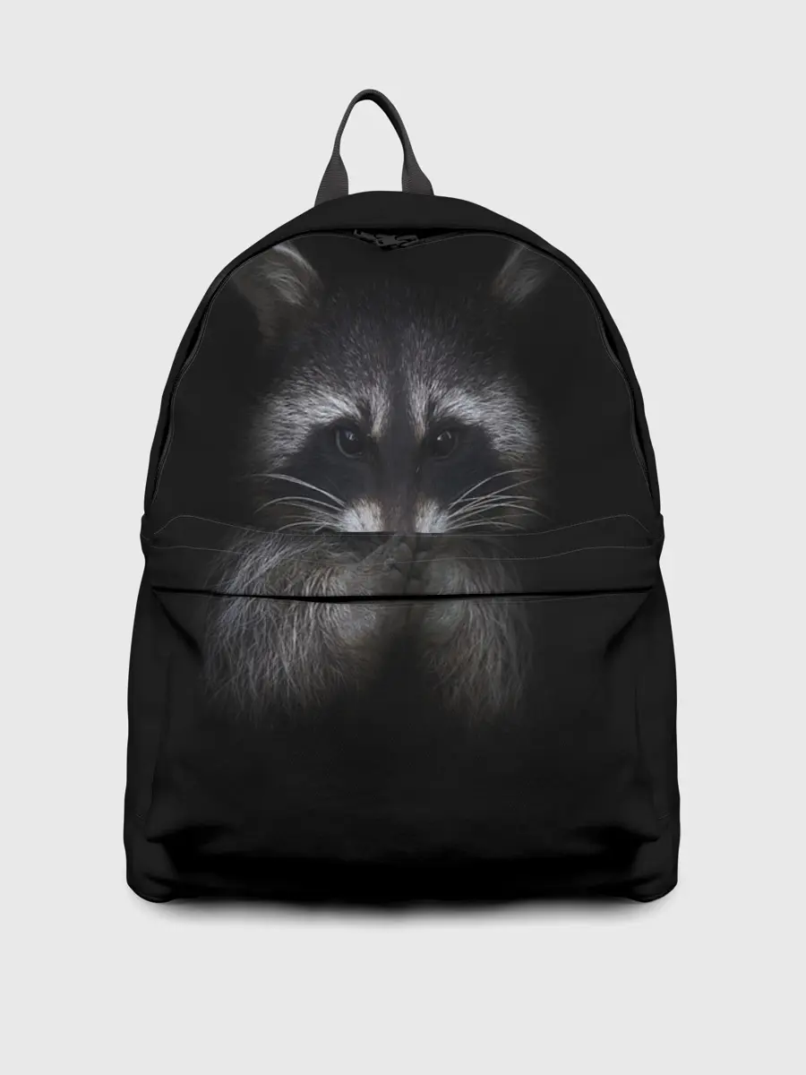 Рюкзак джинсовый / енот