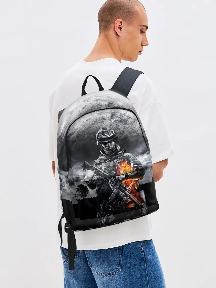 Рюкзак джинсовый / Battlefield