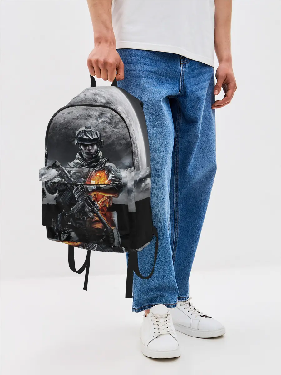 Рюкзак джинсовый / Battlefield
