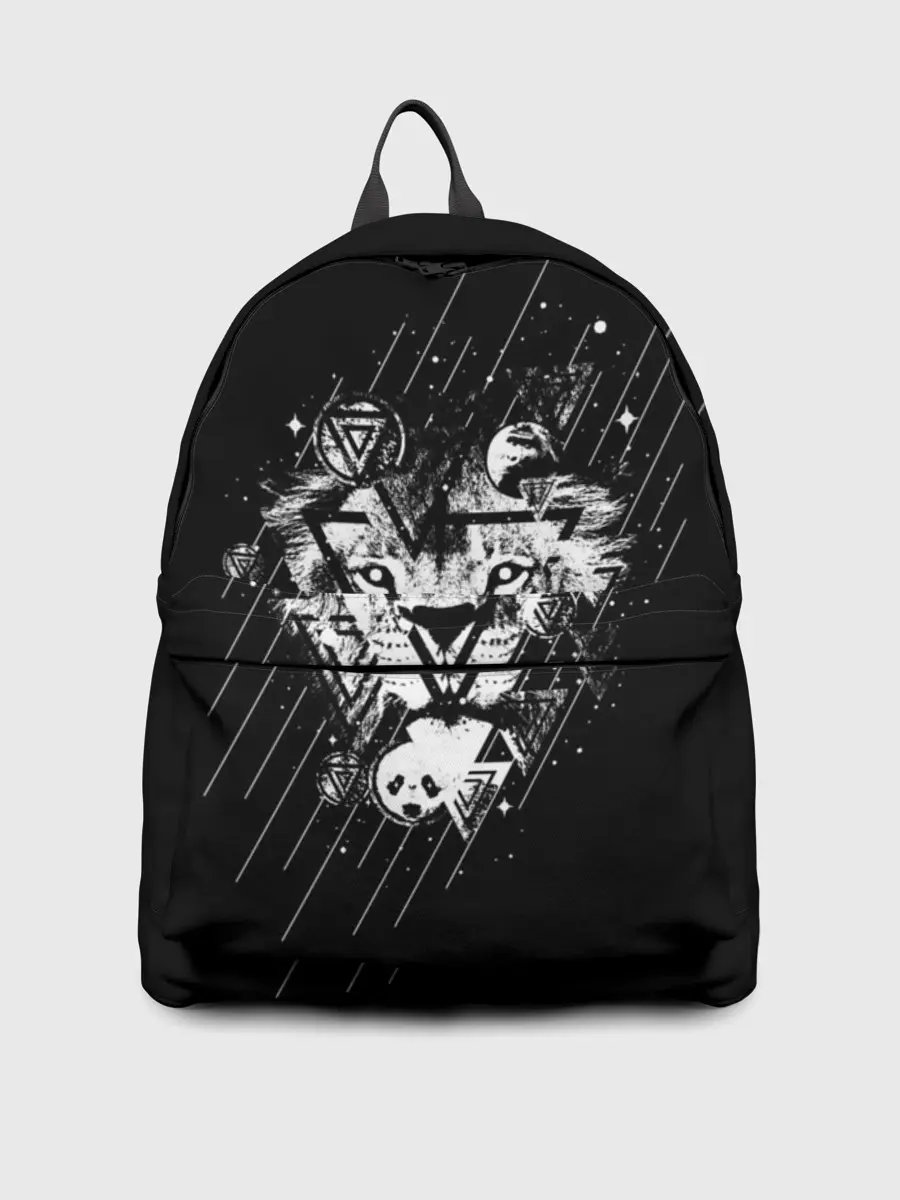 Рюкзак джинсовый / Лев