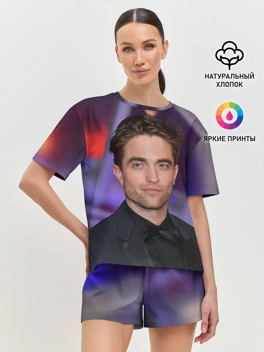 Женская пижама с шортами / Роберт Паттинсон