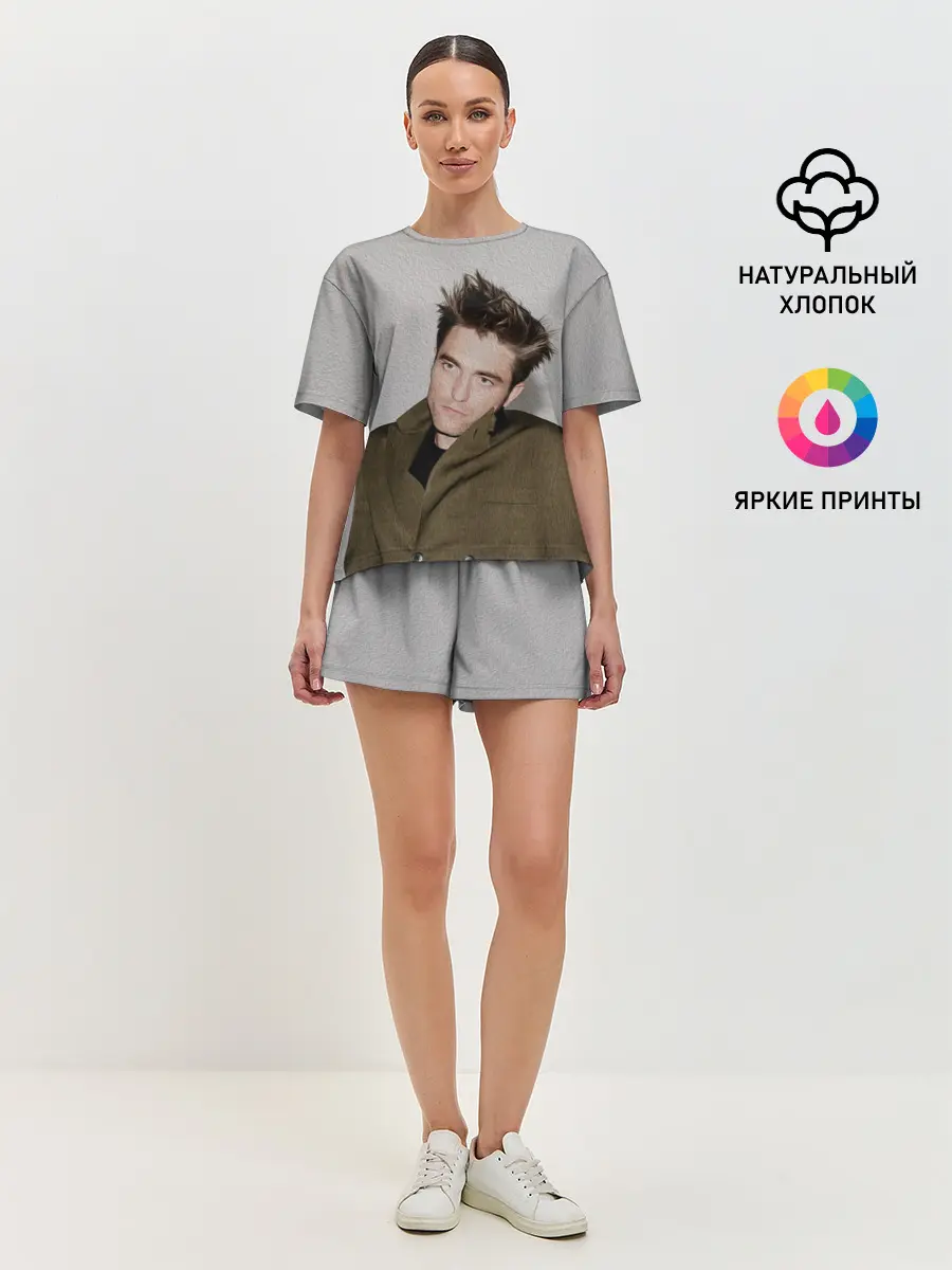 Женская пижама с шортами / Роберт Паттинсон