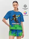 Женская пижама с шортами / Minecraft / Майнкрафт
