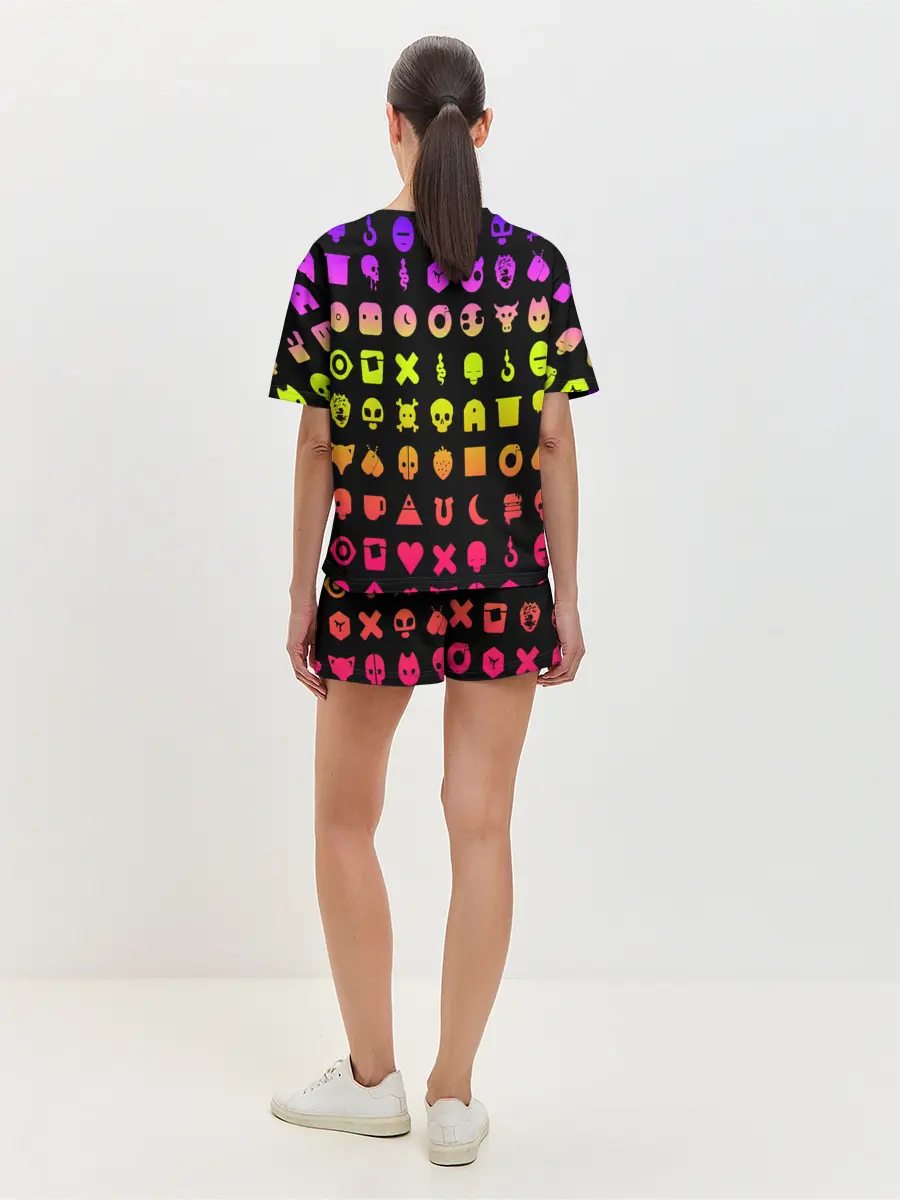 Женская пижама с шортами / Любовь, смерть и роботы