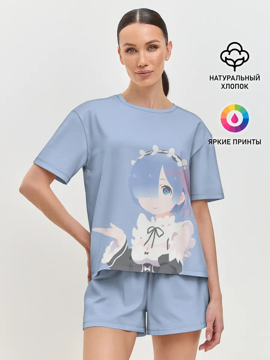 Женская пижама с шортами / Рем