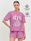 Женская пижама с шортами / BTS