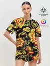 Женская пижама с шортами / Хохлома