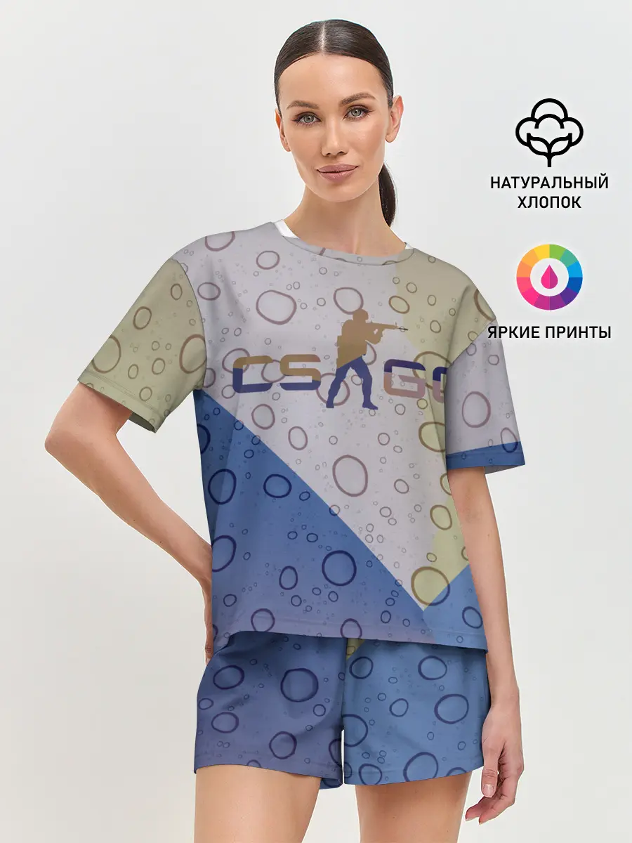 Женская пижама с шортами / CS GO