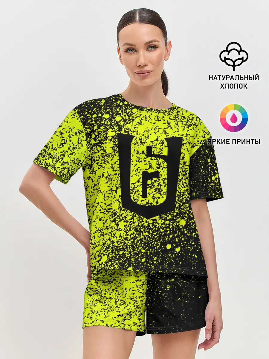 Женская пижама с шортами / RAINBOW SIX SIEGE.