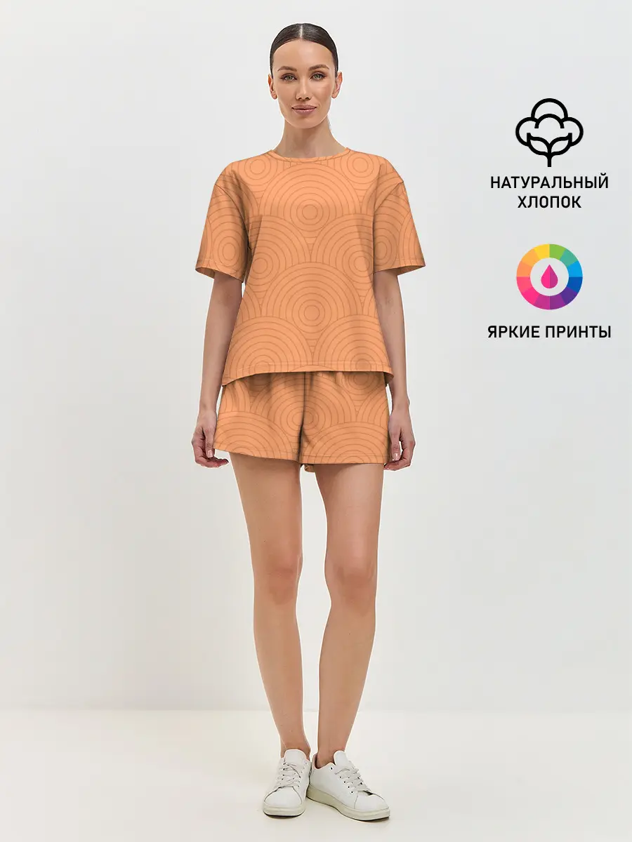 Женская пижама с шортами / Pattern