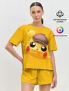 Женская пижама с шортами / Pikachu Pika Pika