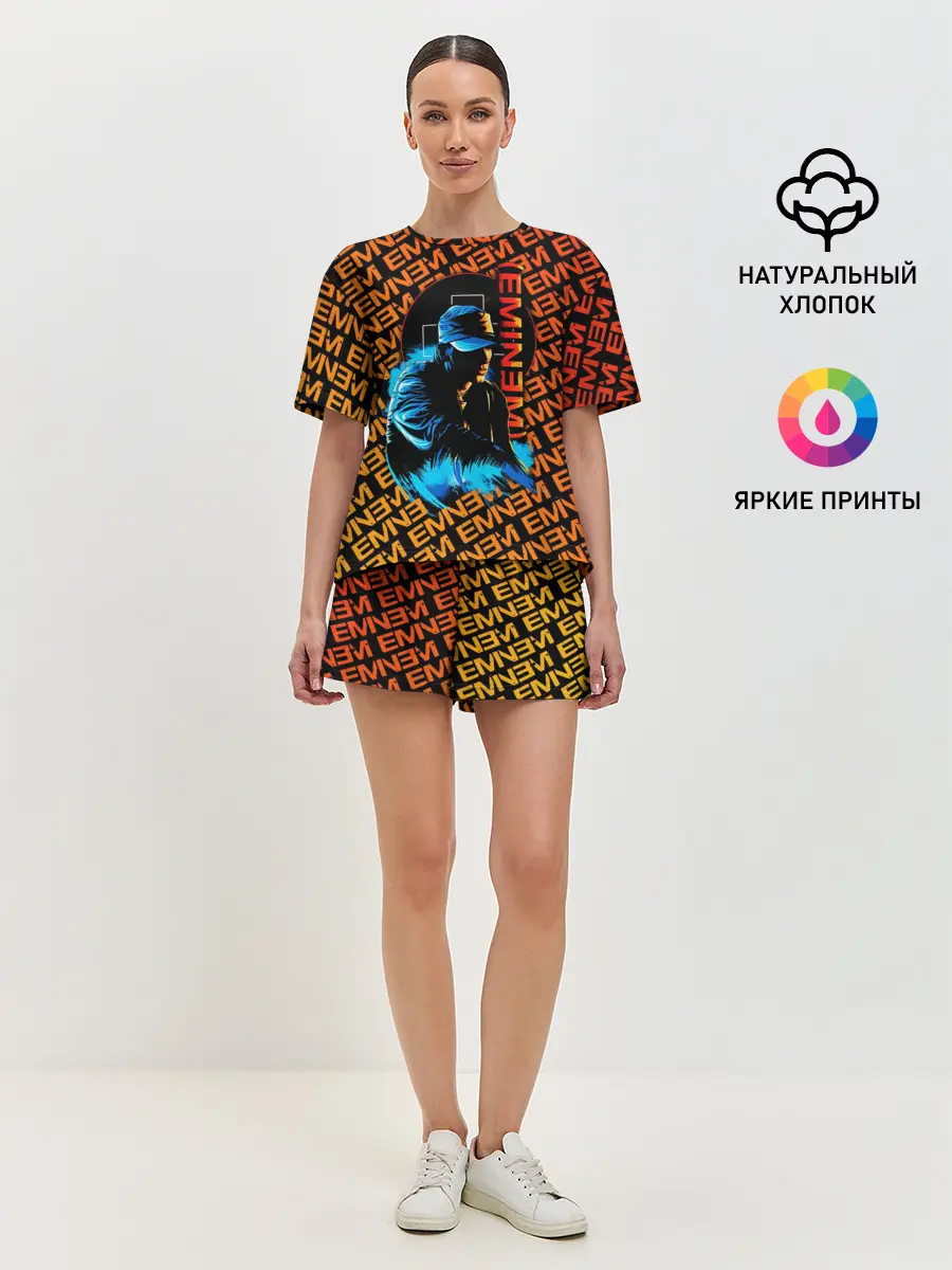 Женская пижама с шортами / EMINEM