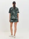 Женская пижама с шортами / Мята.