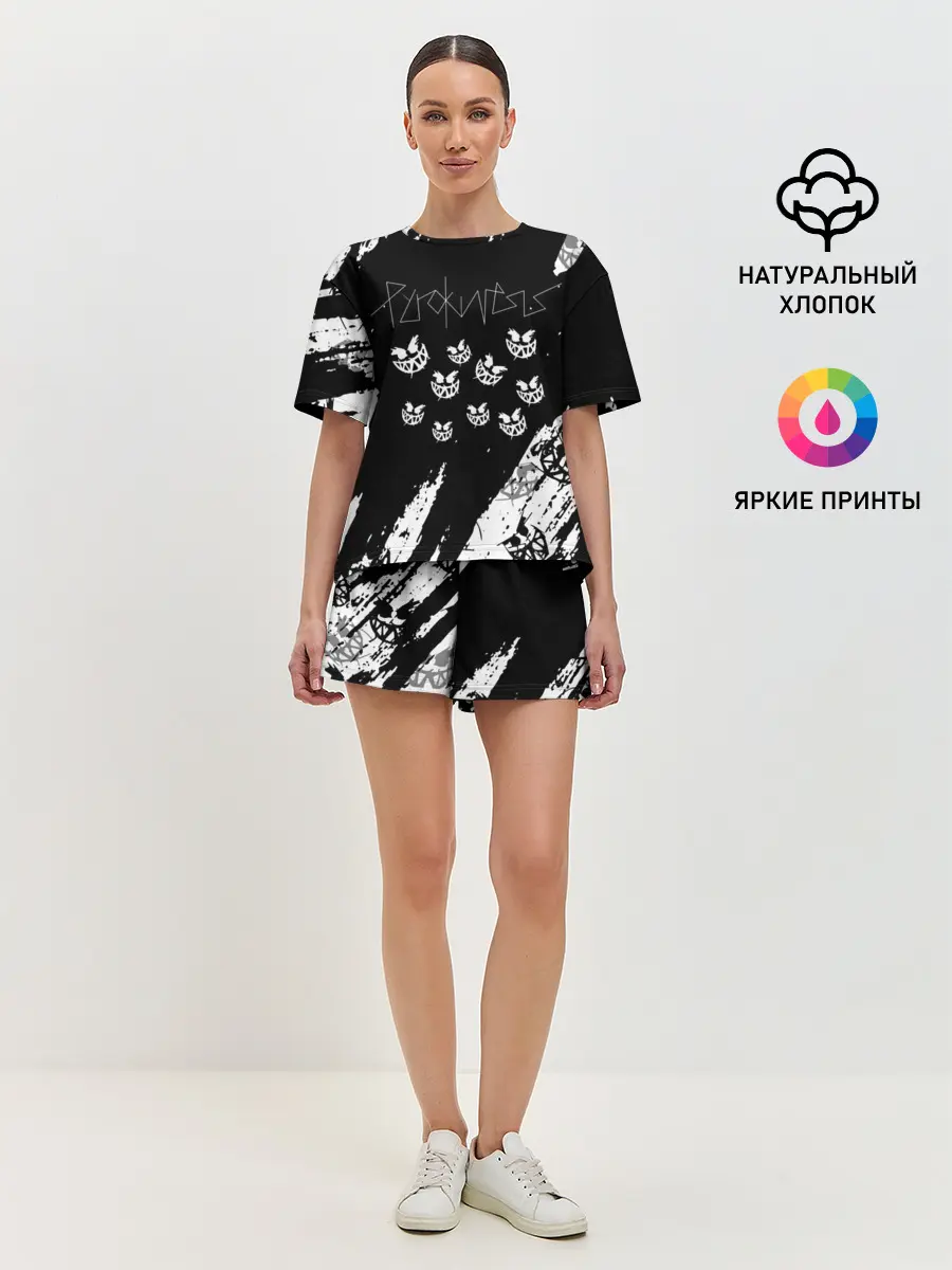 Женская пижама с шортами / PYROKINESIS.