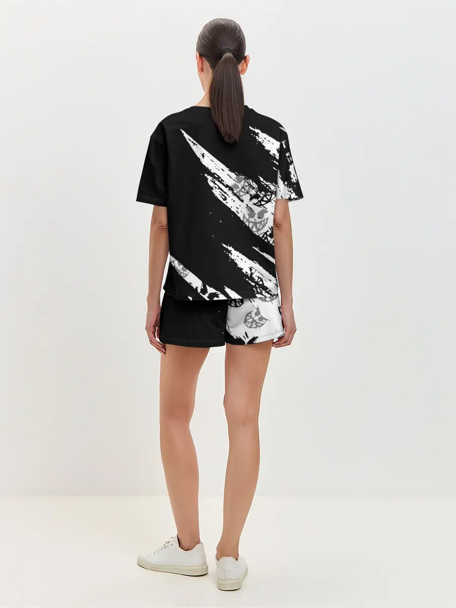 Женская пижама с шортами / PYROKINESIS.