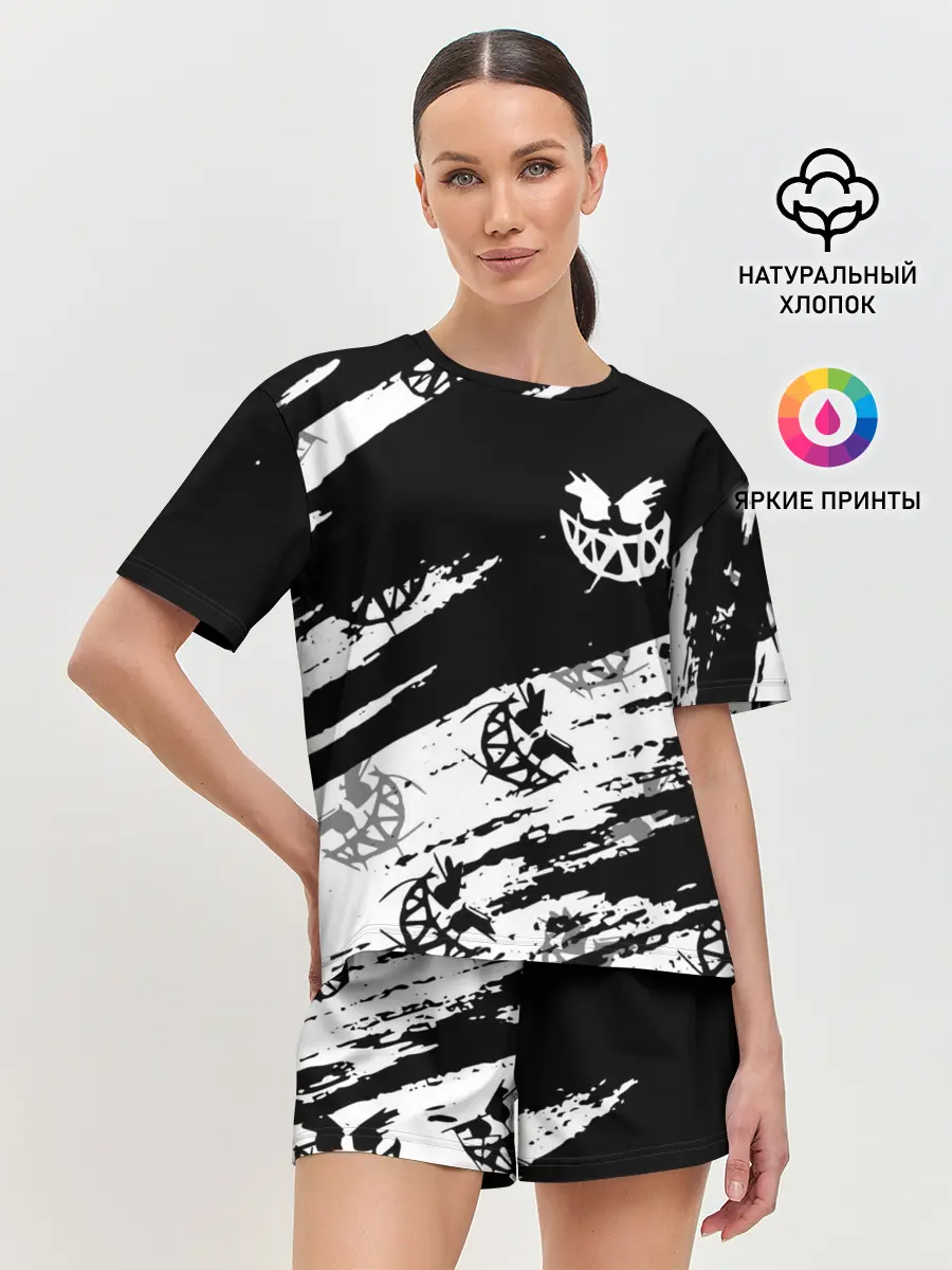 Женская пижама с шортами / PYROKINESIS.