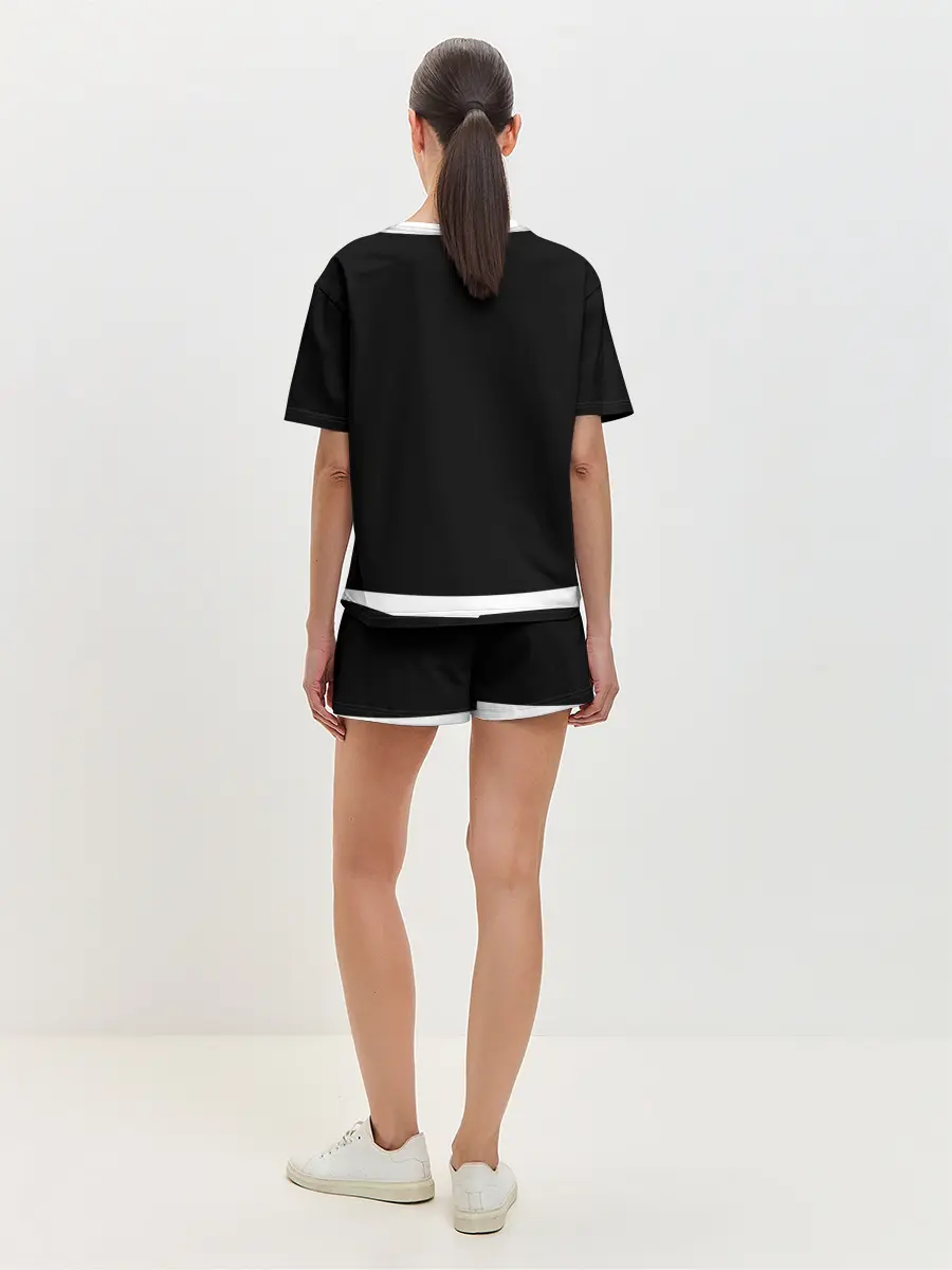 Женская пижама с шортами / Никогда не сдавайся