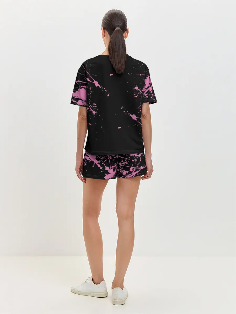 Женская пижама с шортами / BTS