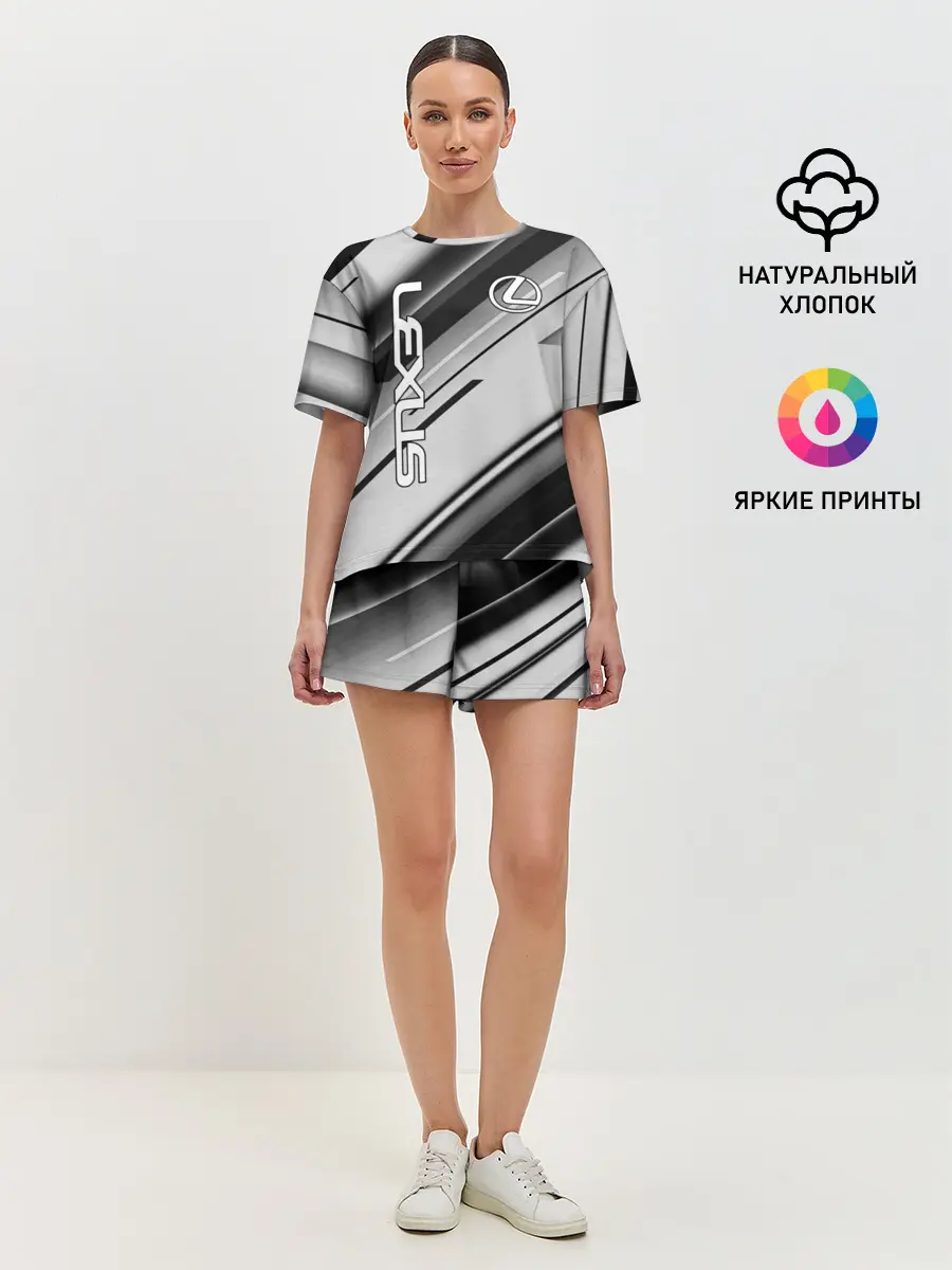 Женская пижама с шортами / Лексус | Lexus