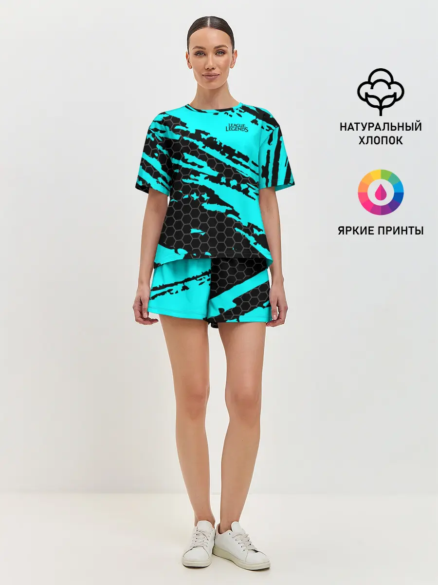 Женская пижама с шортами / League of Legends