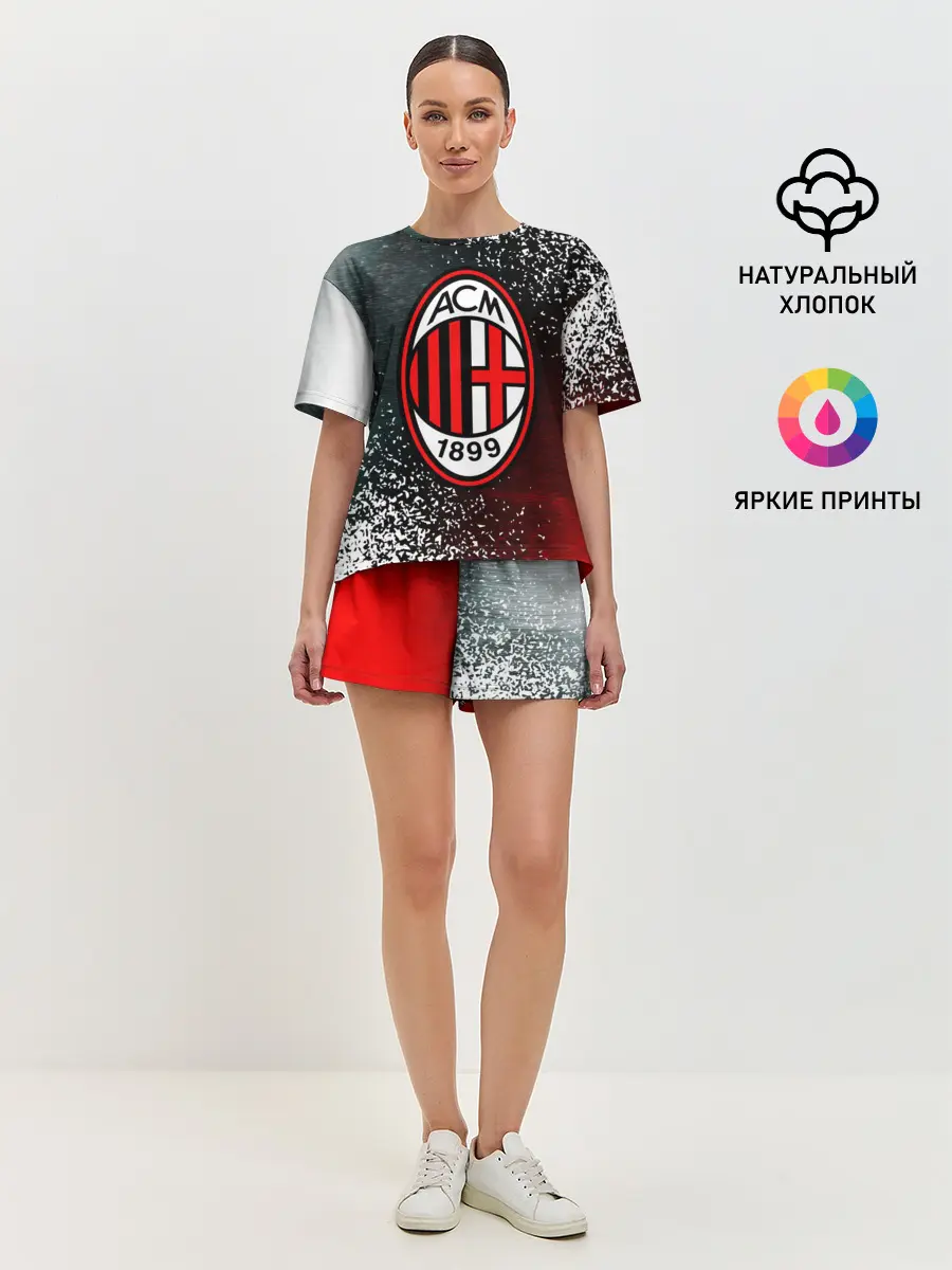 Женская пижама с шортами / AC MILAN / МИЛАН