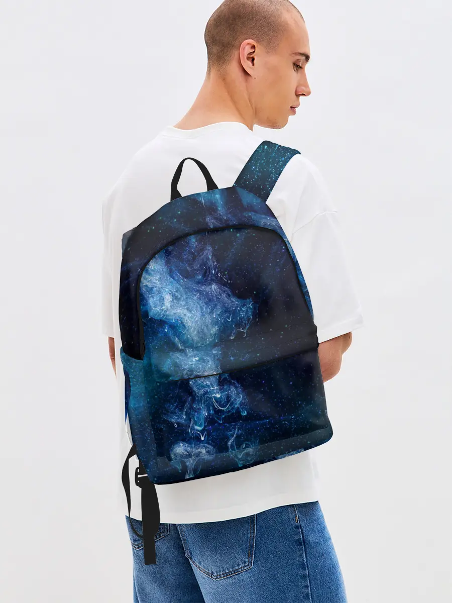 Рюкзак джинсовый / Синий космос