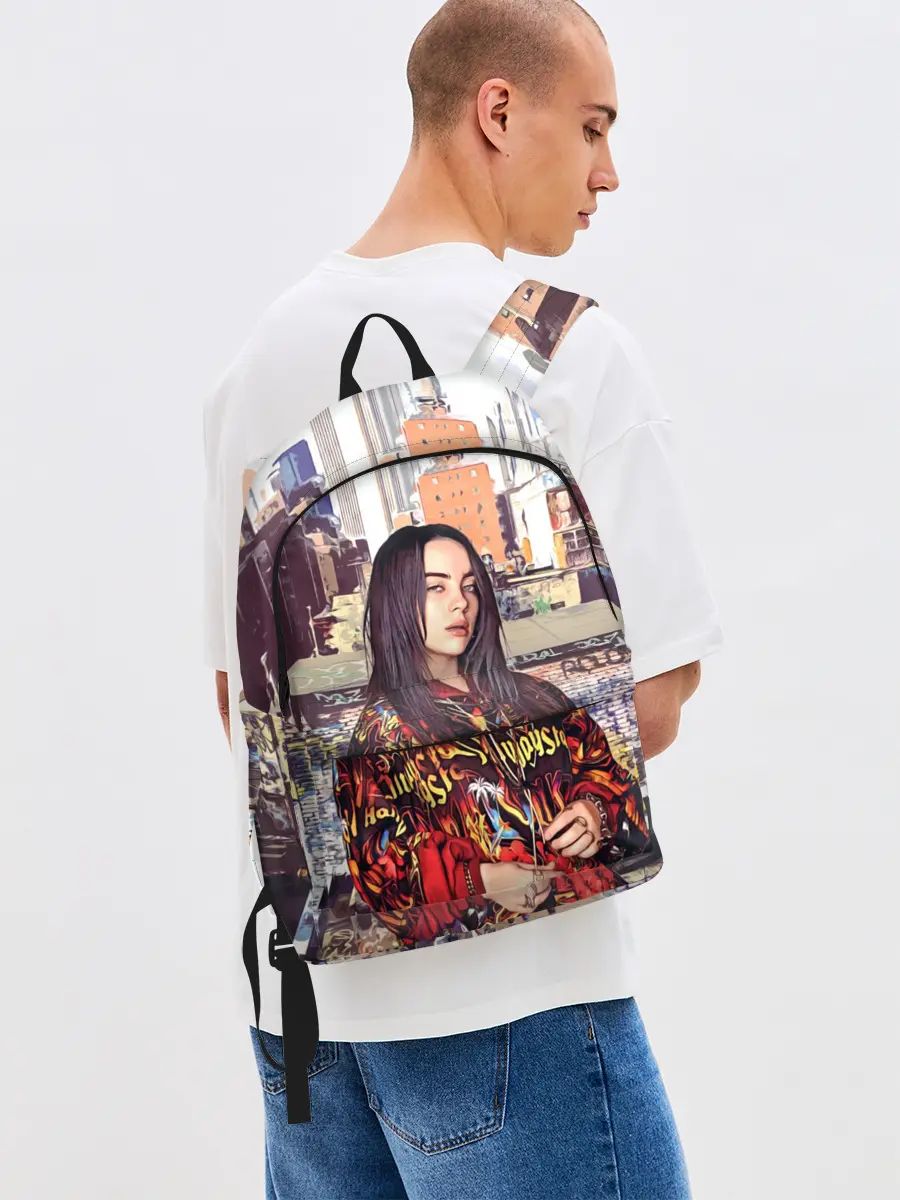 Рюкзак джинсовый / Billie Eilish