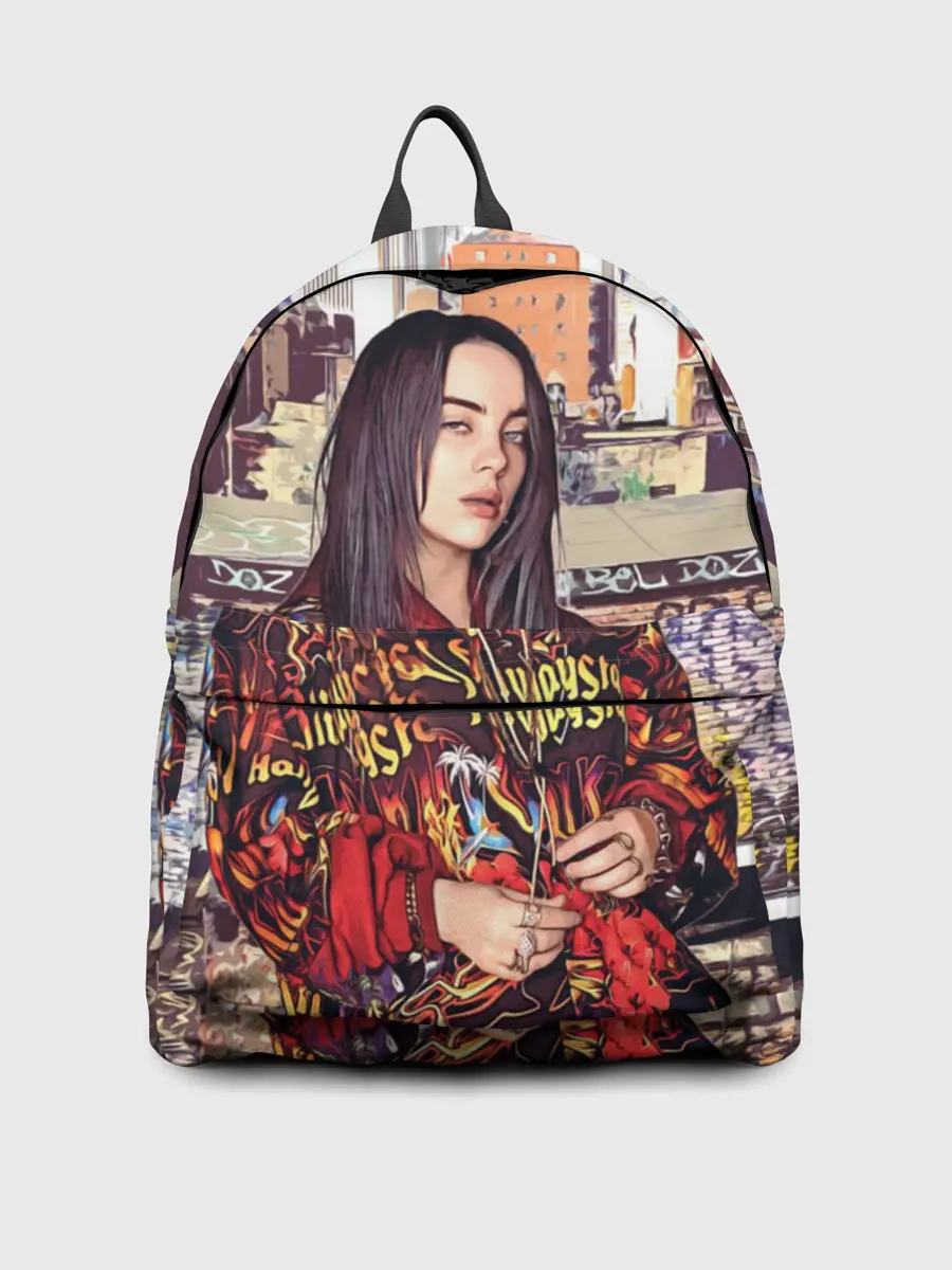 Рюкзак джинсовый / Billie Eilish