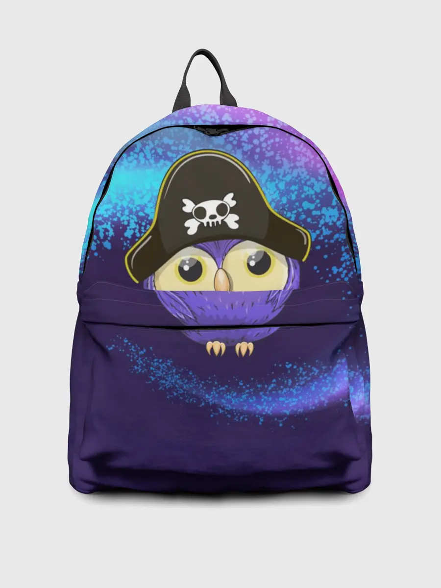 Рюкзак джинсовый / Сова пират