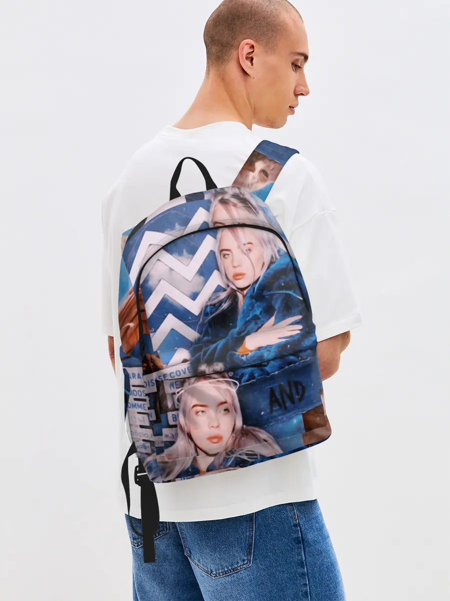 Рюкзак джинсовый / Billie Eilish