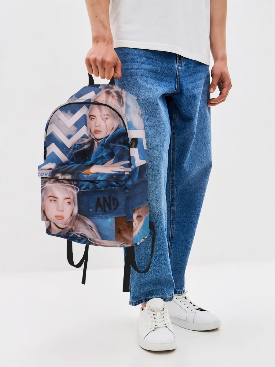Рюкзак джинсовый / Billie Eilish