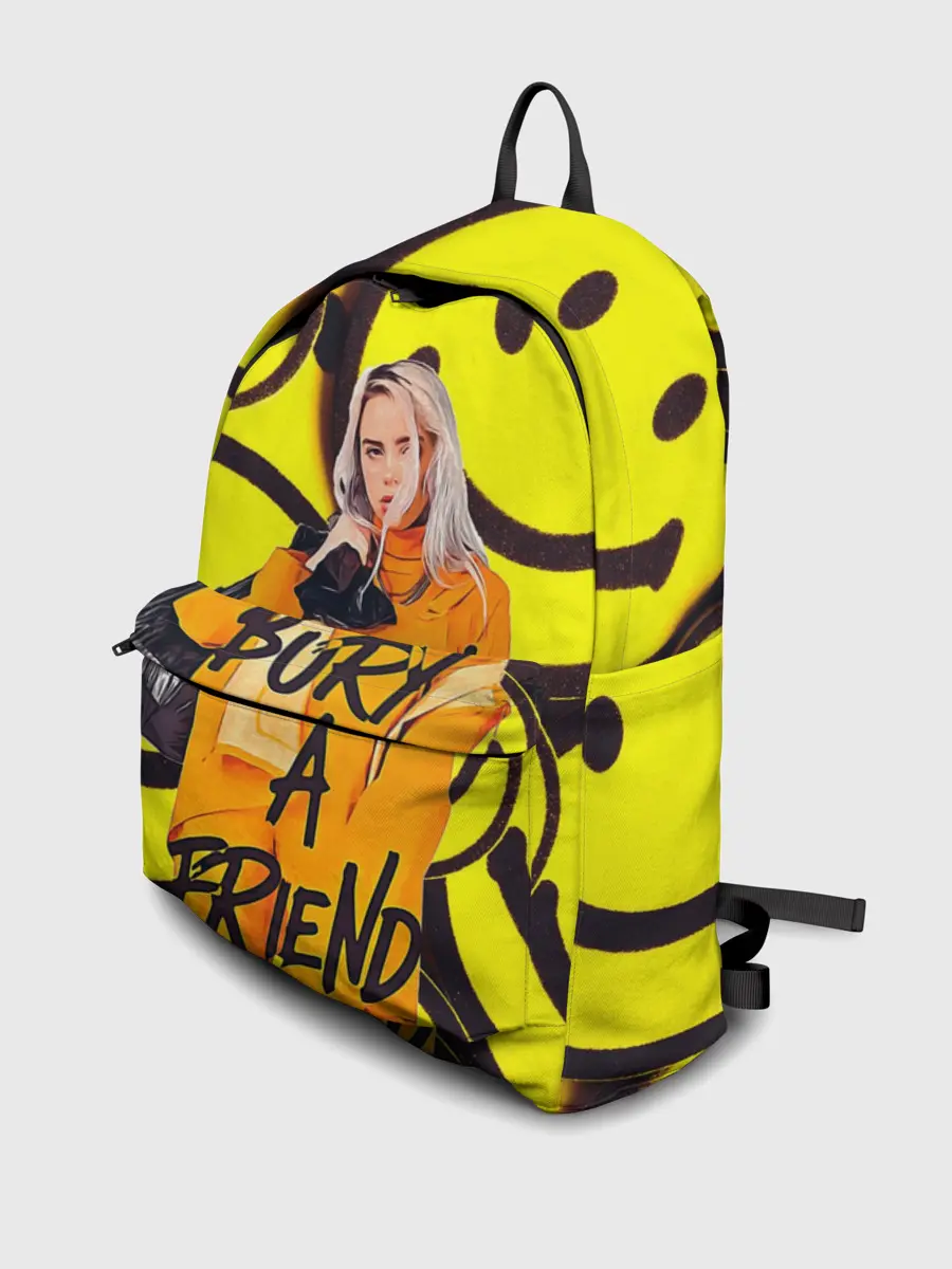 Рюкзак джинсовый / Billie Eilish Выкинь Друга