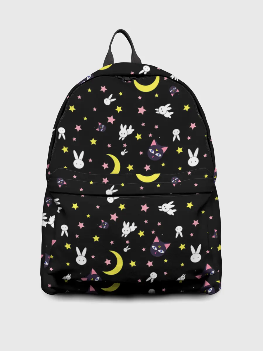 Рюкзак джинсовый / Sailor Moon Pattern