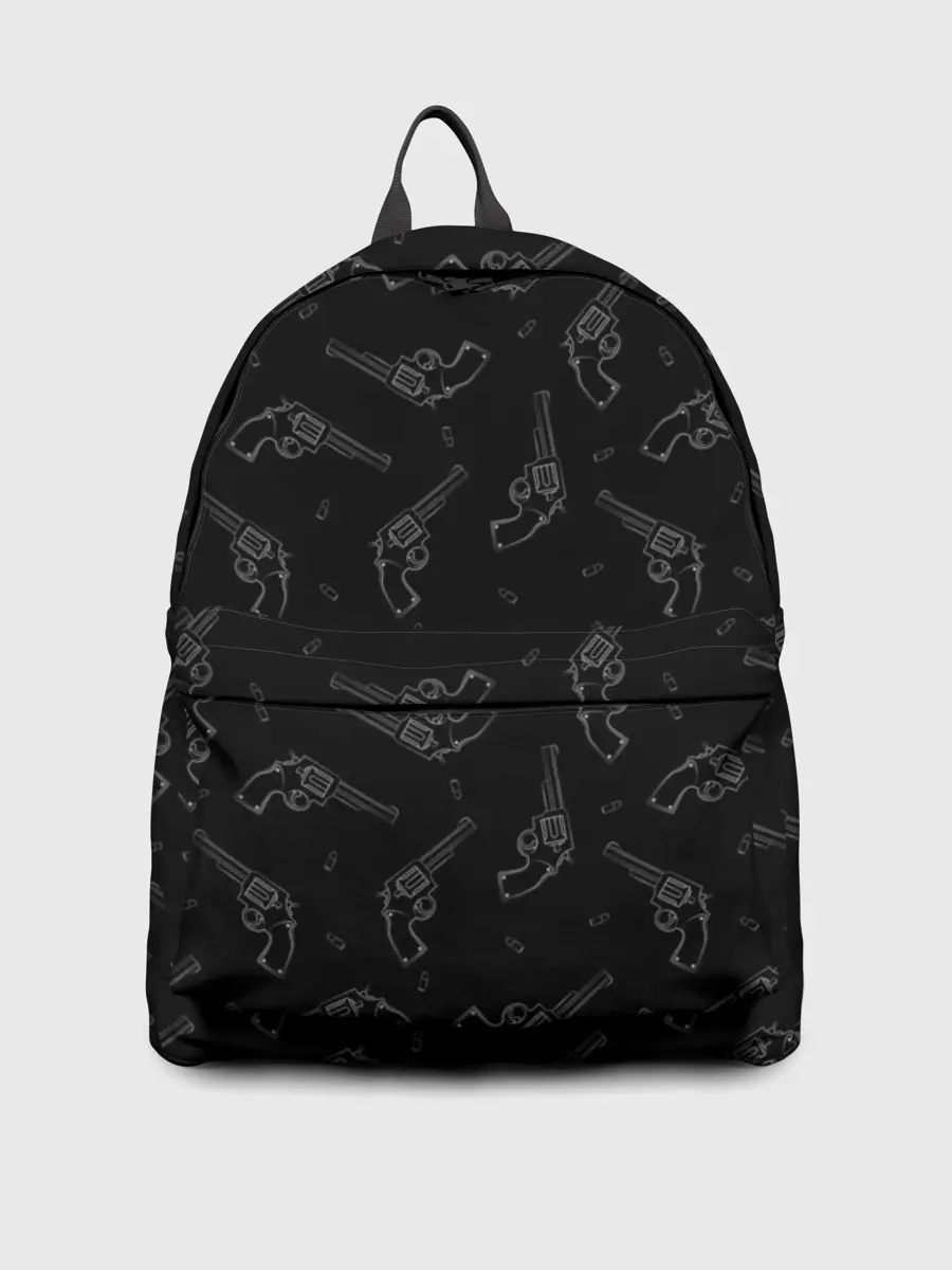 Рюкзак джинсовый / Револьверы