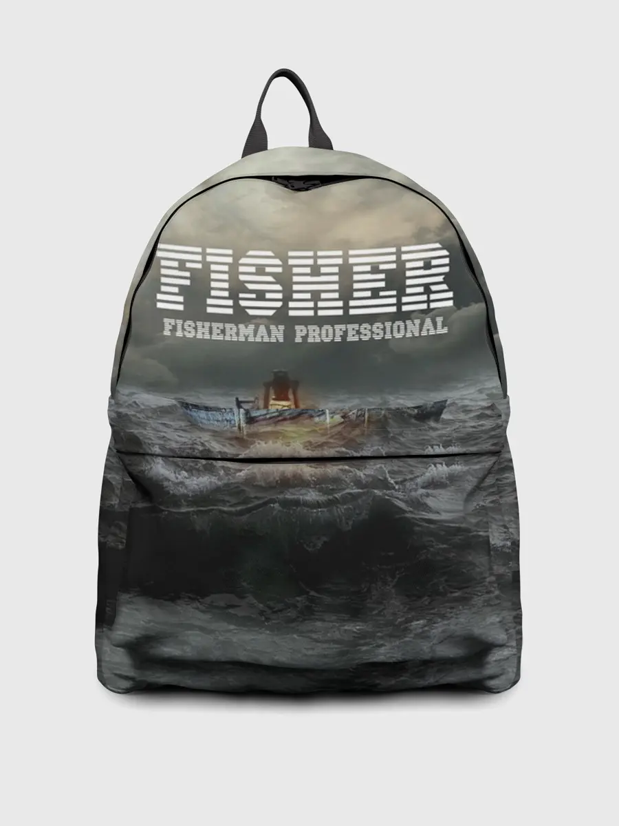 Рюкзак джинсовый / Профессиональный рыбак