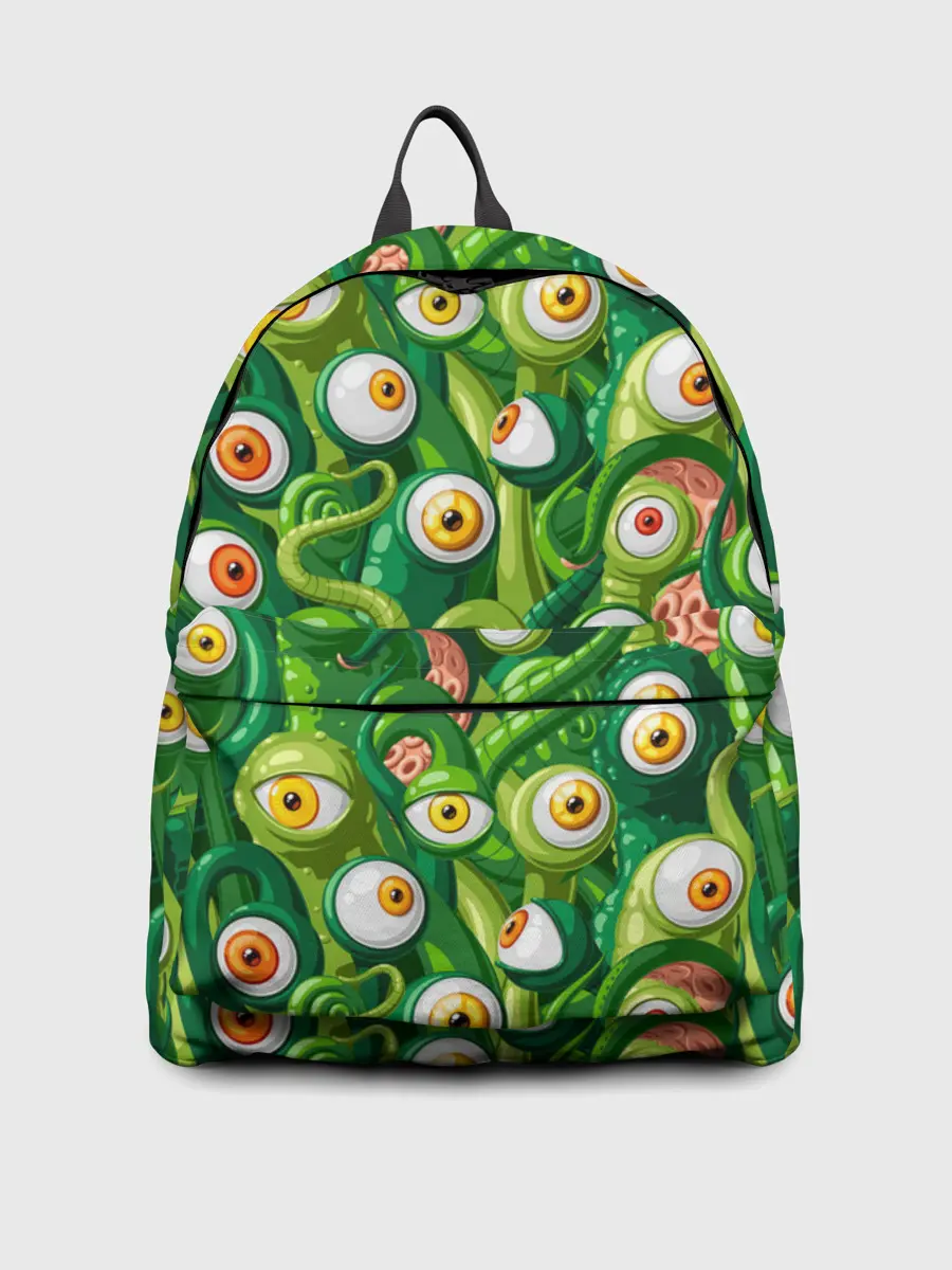 Рюкзак джинсовый / Щупальца с глазами