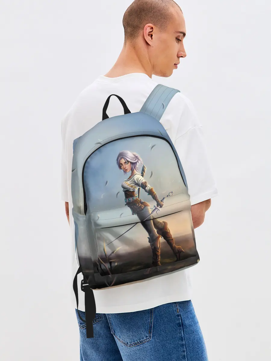 Рюкзак джинсовый / Дикая Охота