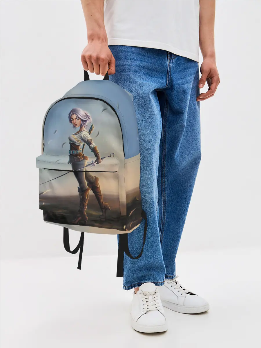 Рюкзак джинсовый / Дикая Охота