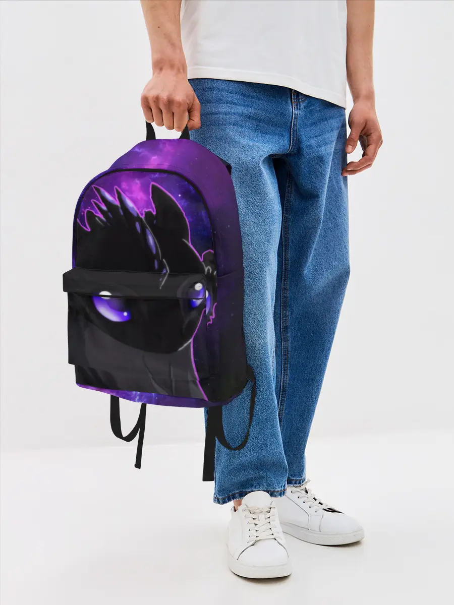 Рюкзак джинсовый / ночная фурия