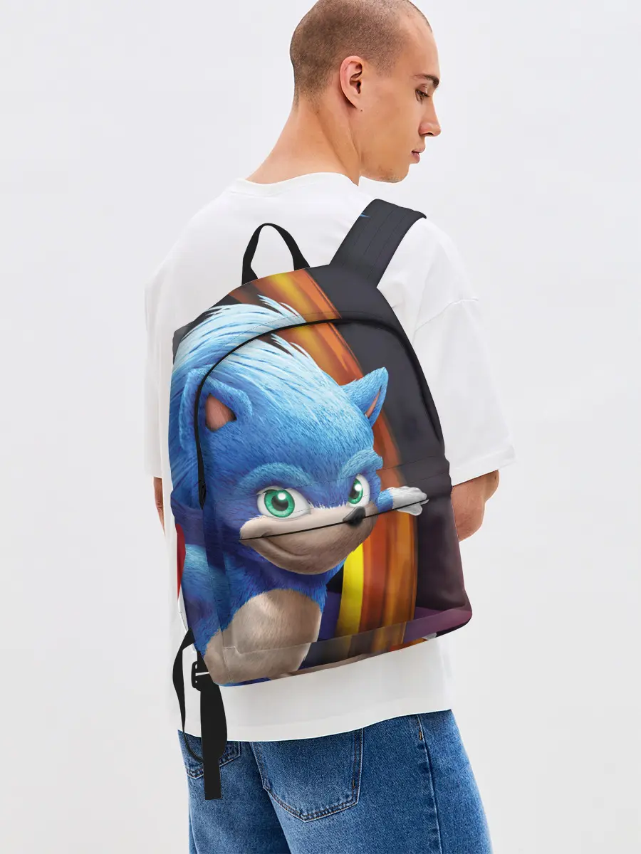 Рюкзак джинсовый / Sonic