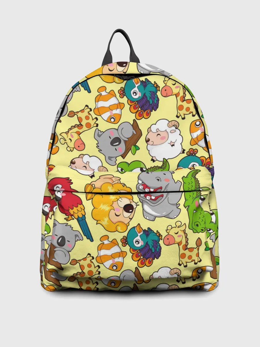 Рюкзак джинсовый / Зоопарк