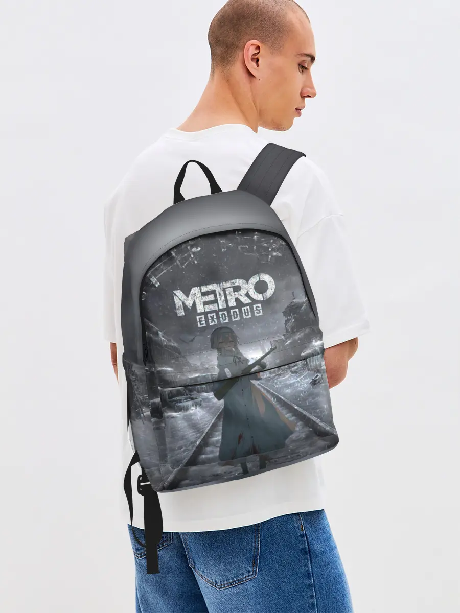 Рюкзак джинсовый / Metro Exodus Аниме