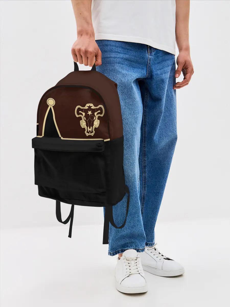 Рюкзак джинсовый / Мантия Чёрный Бык