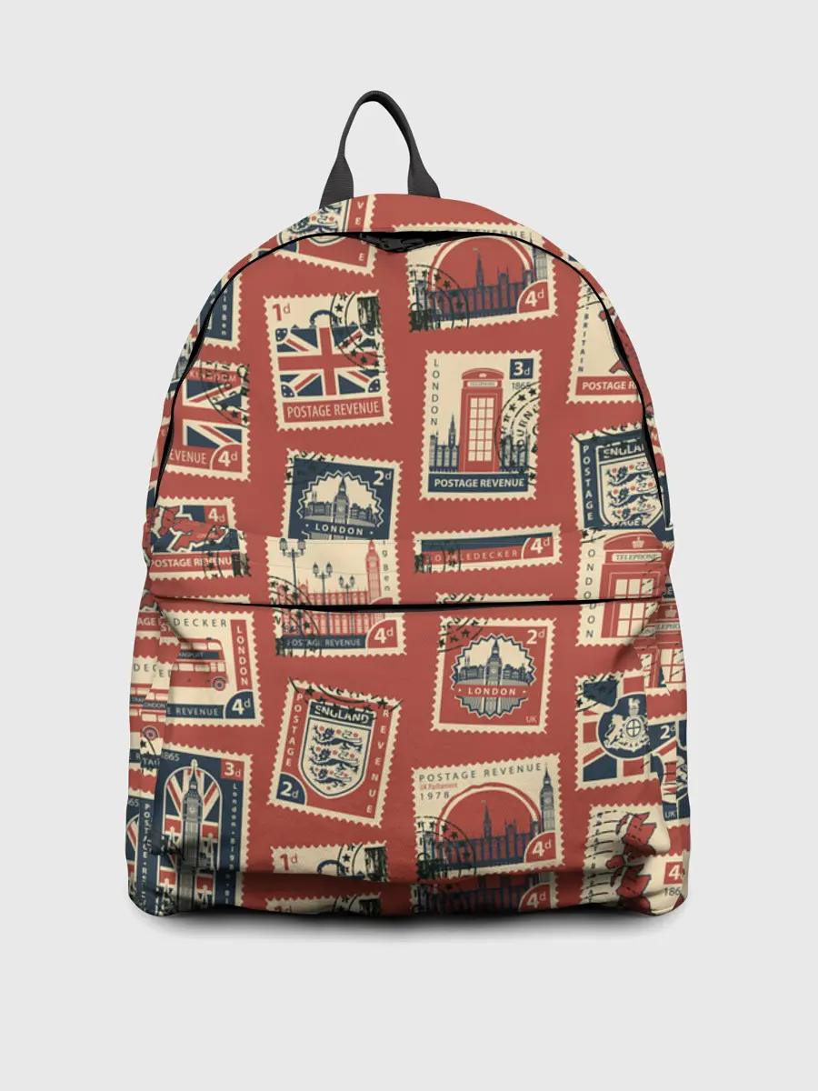 Рюкзак джинсовый / Марки Великобритании