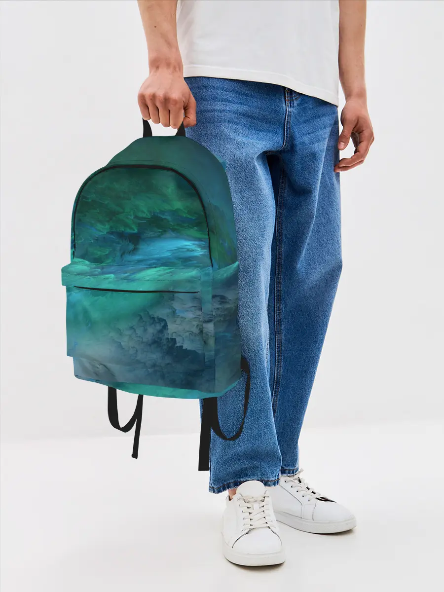 Рюкзак джинсовый / Изумрудные Облака