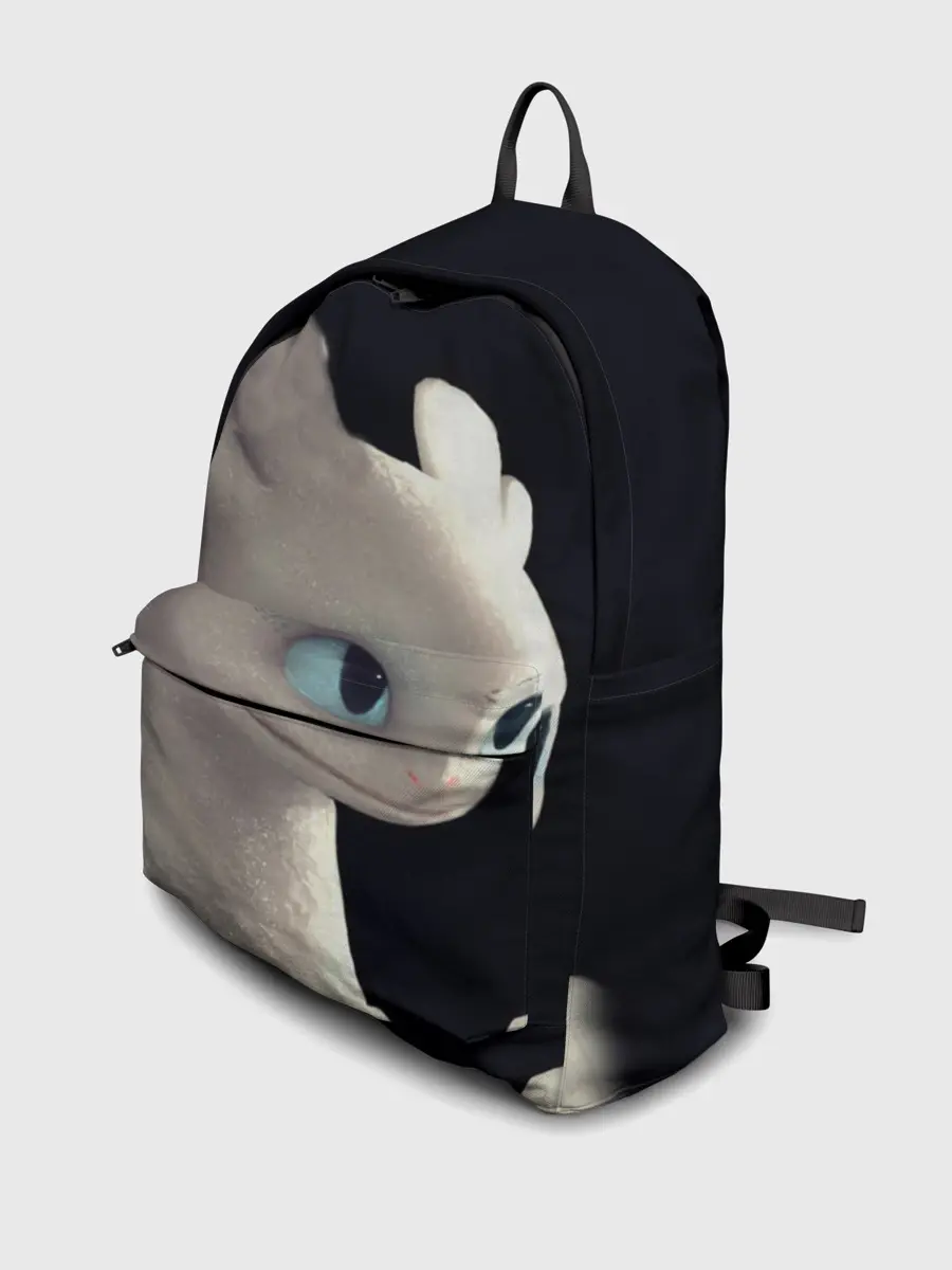 Рюкзак джинсовый / Как приручить дракона