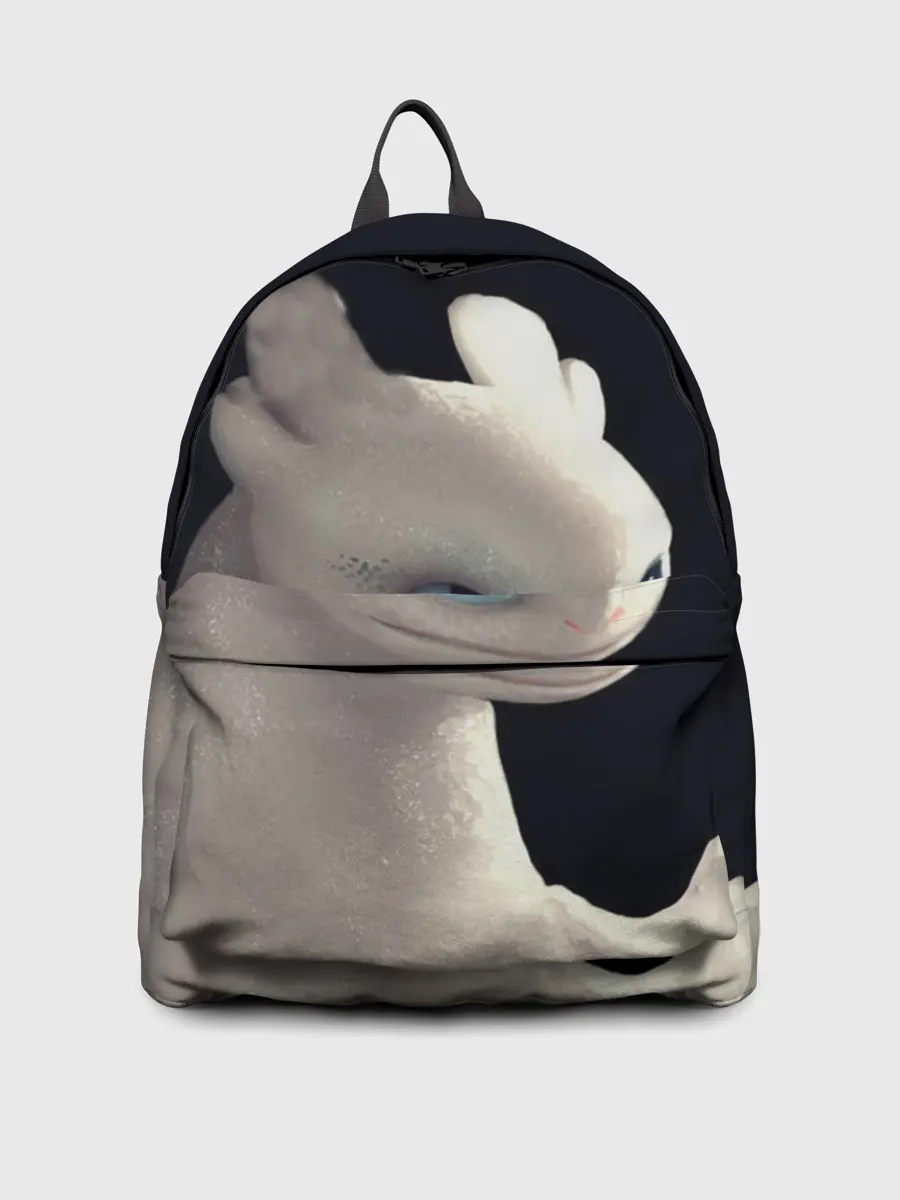 Рюкзак джинсовый / Как приручить дракона