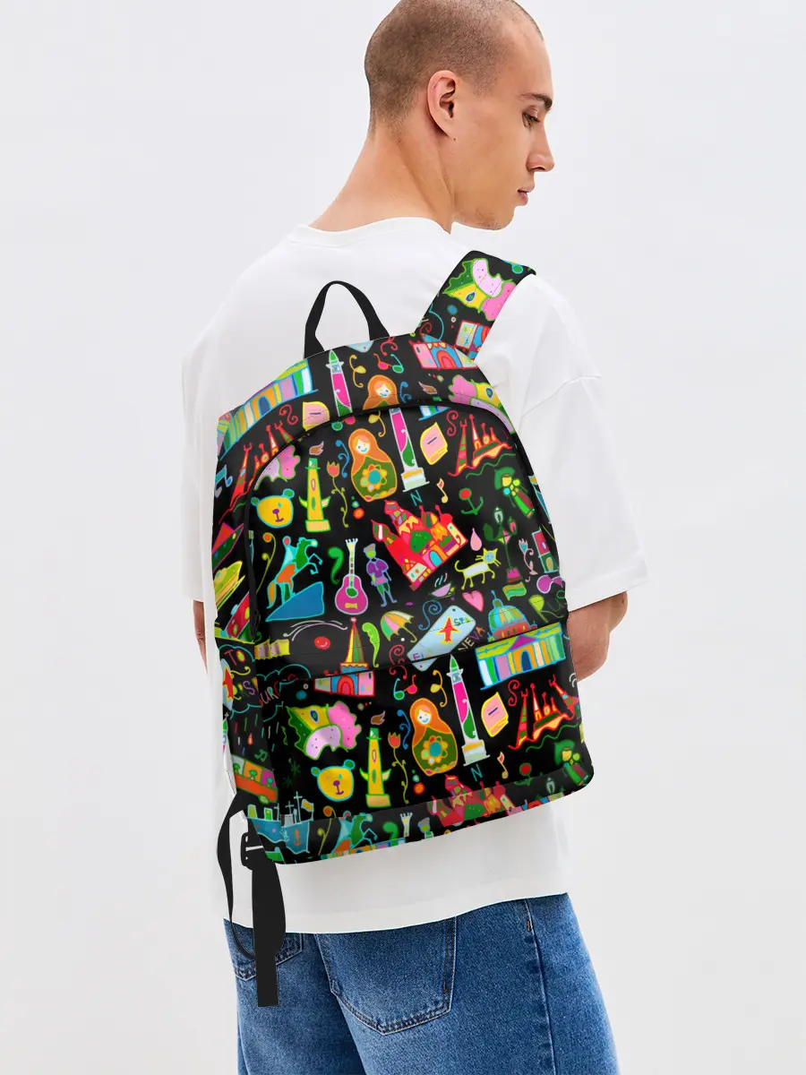 Рюкзак джинсовый / Travel to Saint Petersburg